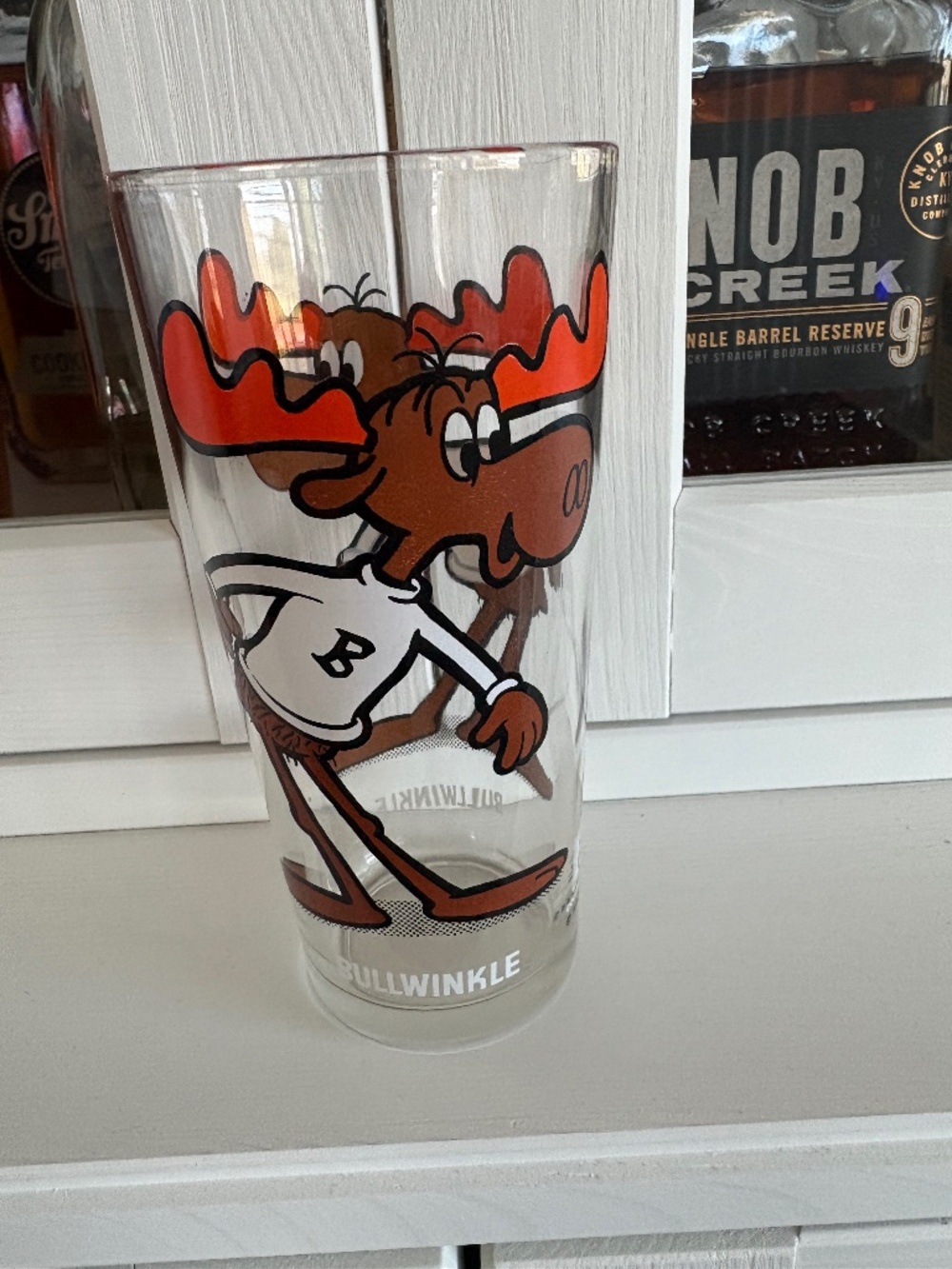 Pepsi Collector Series “Bullwinkle” Drinking Glass circa 1977